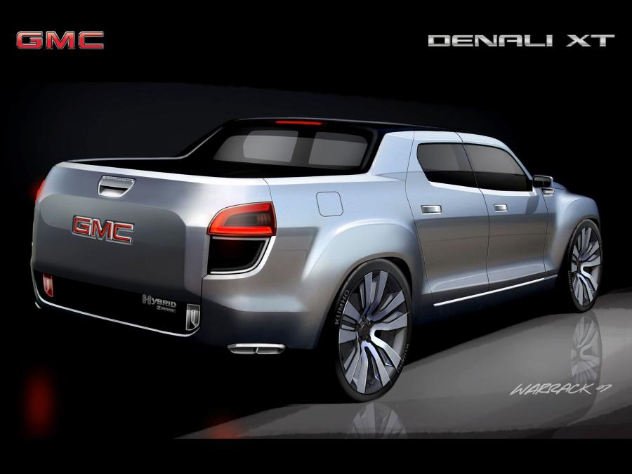  GMC Denali XT Hybrid Concept 2008 года  (фото 35 из 51)